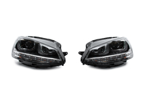 Volkswagen Golf 7/E-Golf 2012-2020 Front Headlights (2012-2017, sequential turn signal, 2 pcs) photo 5