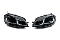 Volkswagen Golf 7/E-Golf 2012-2020 Front headlights Silver Style 2017+ (for 2012-2017, 2 pcs) photo 1