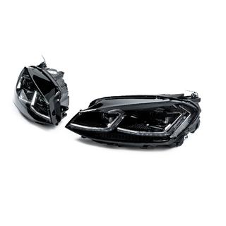 Front headlights Silver Style 2017+ (for 2012-2017, 2 pcs) Volkswagen Golf 7/E-Golf 2012-2020 photo 3