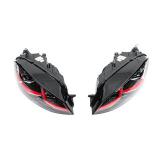 Front Headlights Red (2012-2017, 2 pcs) Volkswagen Golf 7/E-Golf 2012-2020 photo 3