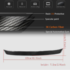 Infiniti G25/G35/37 (V36/CV36) 2006-2015 Carbon SD Visor (for G37 2009-2013, G25 2011-2012) photo 7