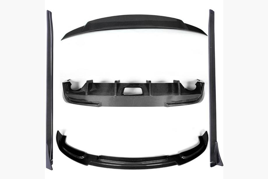 Infiniti G25/G35/37 (V36/CV36) 2006-2015 Carbon Body Kit Full Set (for G37 SD 2009-2013, Carbon) Image