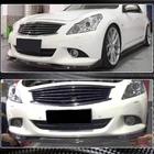 Infiniti G25/G35/37 (V36/CV36) 2006-2015 Front Bumper Lip Spoiler (for G37 SD 2009-2013, Carbon) photo 3