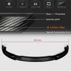 Infiniti G25/G35/37 (V36/CV36) 2006-2015 Front Bumper Lip Spoiler (for G37 SD 2009-2013, Carbon) photo 5