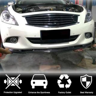 Front Bumper Lip Spoiler (for G37 SD 2009-2013, Carbon) Infiniti G25/G35/37 (V36/CV36) 2006-2015 photo 2