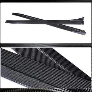 Side Skirts (for G37 SD 2009-2013, Carbon) Infiniti G25/G35/37 (V36/CV36) 2006-2015 photo 3