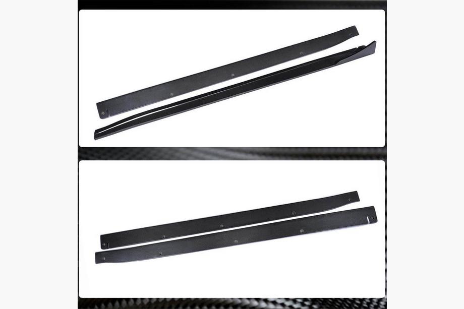 Infiniti G25/G35/37 (V36/CV36) 2006-2015 Side Skirts (for G37 SD 2009-2013, Carbon) Photo 4