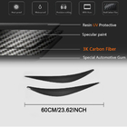 Infiniti Q50/Q60 2013-2024 Headlight Eyelids (for Q50 2014-2017, Carbon) photo 5
