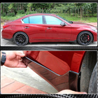 Infiniti Q50/Q60 2013-2024 Mud Flaps (for Q50 Base/Sport 2014-2017, Carbon) photo 3