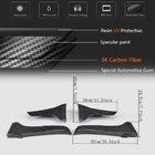 Infiniti Q50/Q60 2013-2024 Mud Flaps (for Q50 Base/Sport 2014-2017, Carbon) photo 5