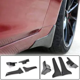 Mud Flaps (for Q50 Base/Sport 2014-2017, Carbon) photo 1