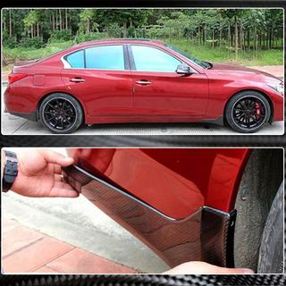 Mud Flaps (for Q50 Base/Sport 2014-2017, Carbon) photo 3