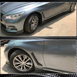 Carbon Front Fender Covers (for Q50 Base/Sport 2014-2020) photo 3