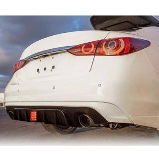 Rear bumper diffuser V1 (for Q50 Base/Sport 2018-2023) Infiniti Q50/Q60 2013-2024 photo 3
