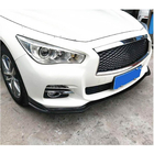 Infiniti Q50/Q60 2013-2024 Front Bumper Lip V1 for Q50 Base 2014-2017 Carbon photo 3