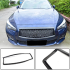Infiniti Q50/Q60 2013-2024 Front Grille Surround Trim (for Q50 Base/Sport 2014-2017, Carbon) photo 1