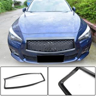 Front Grille Surround Trim (for Q50 Base/Sport 2014-2017, Carbon) photo 1