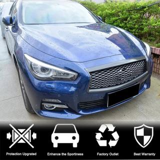 Front Grille Surround Trim (for Q50 Base/Sport 2014-2017, Carbon) photo 2