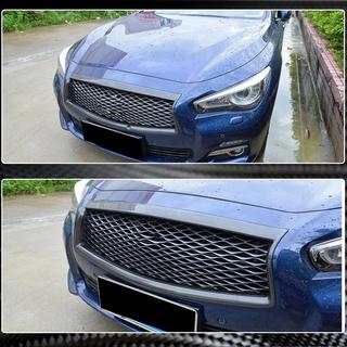 Front Grille Surround Trim (for Q50 Base/Sport 2014-2017, Carbon) photo 3