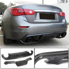 Infiniti Q50/Q60 2013-2024 Rear Bumper Diffuser V3 for Q50 Base/Sport 2014-2017, Carbon photo 1