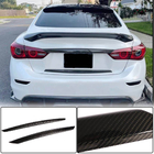 Infiniti Q50/Q60 2013-2024 Trunk Lid Cover (for Q50 Base/Sport 2014-2017, Carbon) photo 1