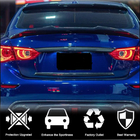 Infiniti Q50/Q60 2013-2024 Trunk Lid Cover (for Q50 Base/Sport 2014-2017, Carbon) photo 2