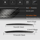 Infiniti Q50/Q60 2013-2024 Trunk Lid Cover (for Q50 Base/Sport 2014-2017, Carbon) photo 5