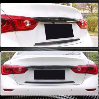 Trunk Lid Cover (for Q50 Base/Sport 2014-2017, Carbon) Infiniti Q50/Q60 2013-2024 photo 4