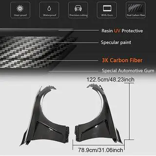 Fenders (for Q50 2014-2020, Carbon) photo 3