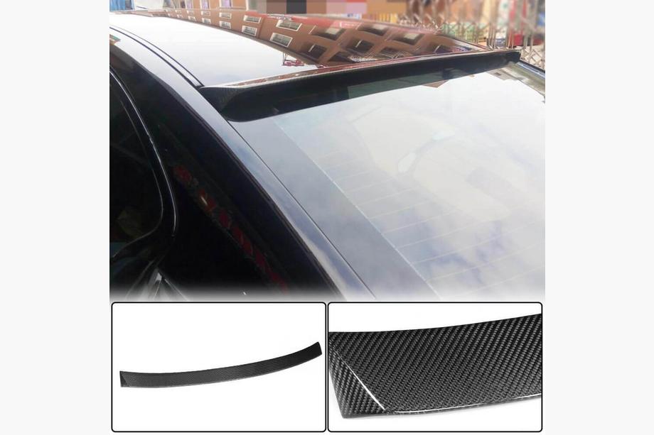 Infiniti Q50/Q60 2013-2024 V1 Rear Window Spoiler (for Q50, Carbon) Image