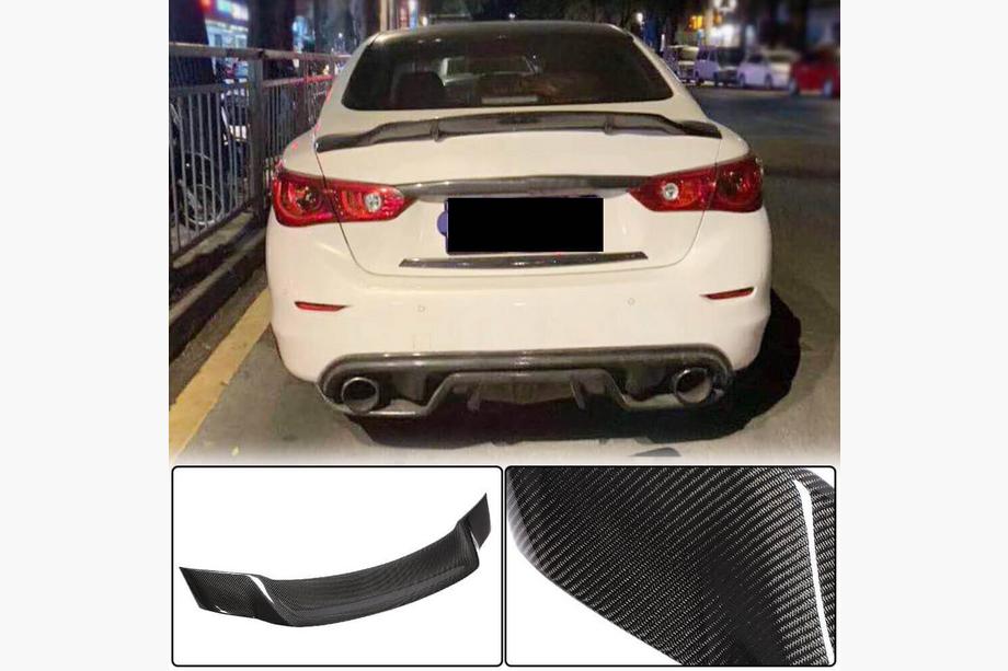 Infiniti Q50/Q60 2013-2024 Spoiler V1 (for Q50, Carbon) Image