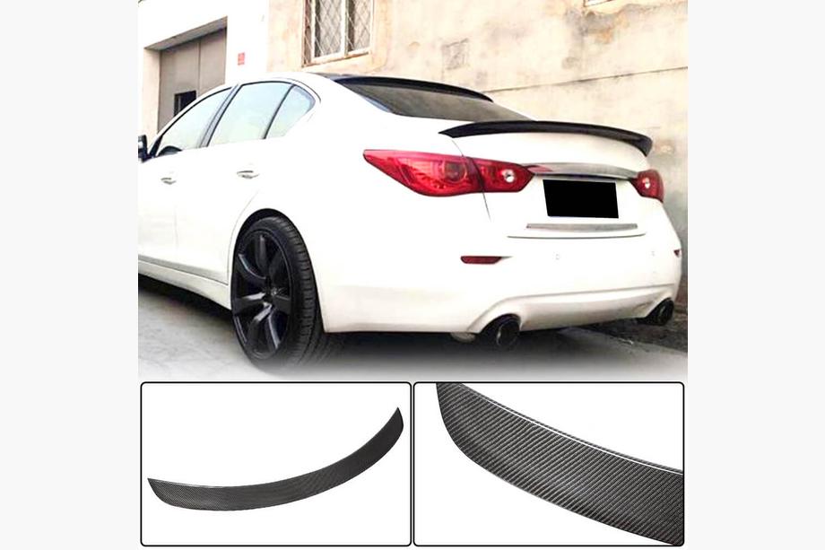 Infiniti Q50/Q60 2013-2024 Spoiler V3 (for Q50, Carbon) Image