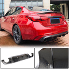 Infiniti Q50/Q60 2013-2024 Rear Bumper Diffuser V2 for Q50 Base/Sport 2018-2023 Carbon photo 1