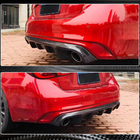 Infiniti Q50/Q60 2013-2024 Rear Bumper Diffuser V2 for Q50 Base/Sport 2018-2023 Carbon photo 3