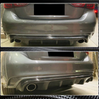 Infiniti Q50/Q60 2013-2024 Rear Bumper Diffuser V2 for Q50 Base/Sport 2018-2023 Carbon photo 4