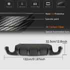 Infiniti Q50/Q60 2013-2024 Rear Bumper Diffuser V2 for Q50 Base/Sport 2018-2023 Carbon photo 5