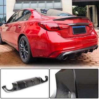 Rear Bumper Diffuser V2 for Q50 Base/Sport 2018-2023 Carbon Infiniti Q50/Q60 2013-2024 photo 1