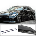 Infiniti Q50/Q60 2013-2024 Side Skirts V1 (for Q50, Carbon) photo 2