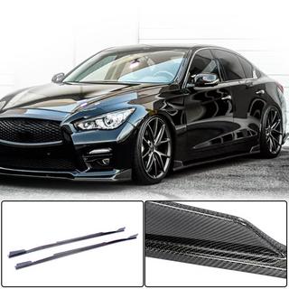 Side Skirts V1 (for Q50, Carbon) Infiniti Q50/Q60 2013-2024 photo 2