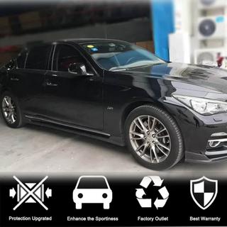 Side Skirts V1 (for Q50, Carbon) Infiniti Q50/Q60 2013-2024 photo 4