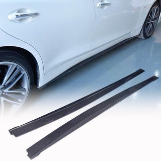Side Skirts V2 (for Q50, Carbon) Infiniti Q50/Q60 2013-2024 photo 1