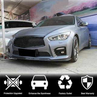 Front Bumper Lip V1 for Q50 Sport 2014-2017 Carbon Infiniti Q50/Q60 2013-2024 photo 2