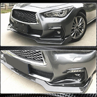 Infiniti Q50/Q60 2013-2024 Carbon Fog Light Covers (for Q50 Sport 2018-2022) photo 5