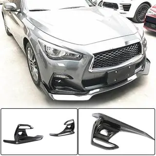 Carbon Fog Light Covers (for Q50 Sport 2018-2022) Infiniti Q50/Q60 2013-2024 photo 2