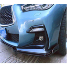 Infiniti Q50/Q60 2013-2024 Front Bumper Lip V1 for Q50 Sport 2018-2022, Carbon photo 4