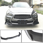 Infiniti Q50/Q60 2013-2024 Front Bumper Lip V2 for Q50 Sport 2018-2022 Carbon photo 2
