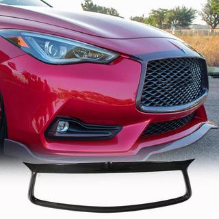 Front Grille Surround Trim (for Q60 2016-2022, Carbon) photo 1