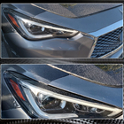 Infiniti Q50/Q60 2013-2024 Headlight Eyelids (for Q60 2016-2022, Carbon) photo 5