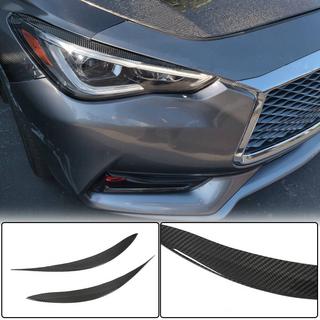 Headlight Eyelids (for Q60 2016-2022, Carbon) Infiniti Q50/Q60 2013-2024 photo 2