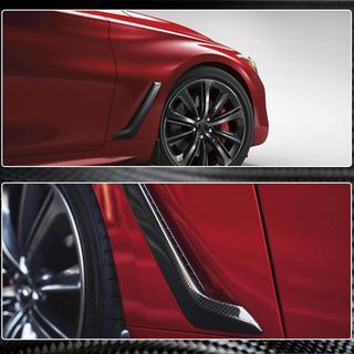 Carbon Front Fender Covers (for Q60 2016-2022) photo 3